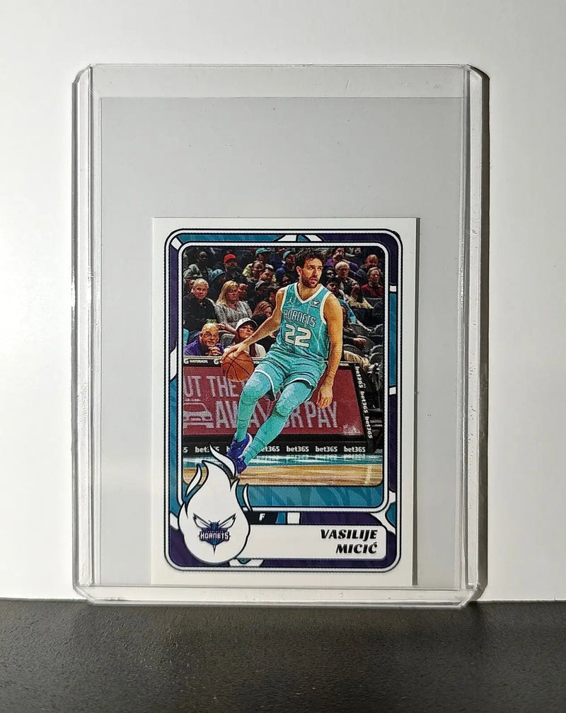 Vasilije Micic 2024-25 Panini NBA #144 Sticker Card Charlotte Hornets