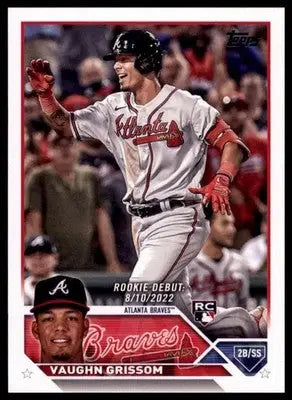 Vaughn Grissom 2023 Topps Update #US24 Atlanta Braves - Baseball Card Single