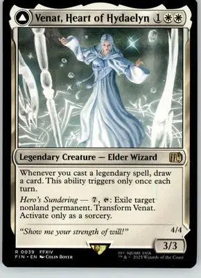 Venat Heart of Hydaelyn - FINAL FANTASY - 39 - NM Magic: The Gathering - Magic Card Single
