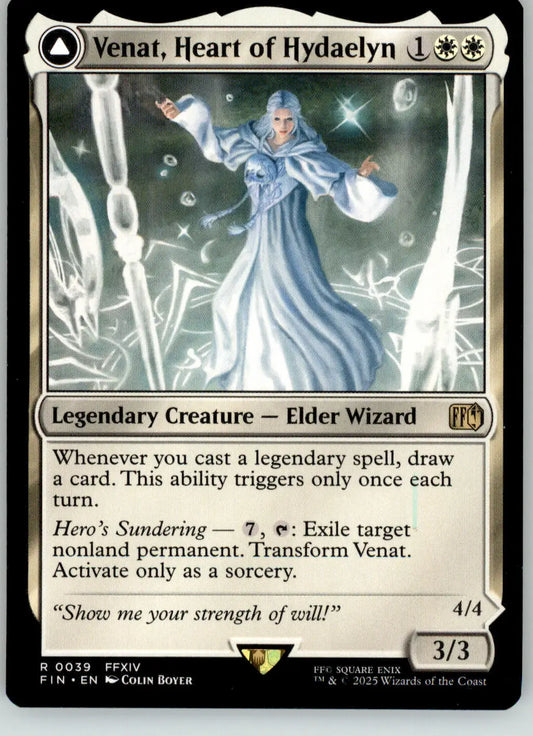 Venat Heart of Hydaelyn - FINAL FANTASY - 39 - NM Magic: The Gathering - Magic Card Single