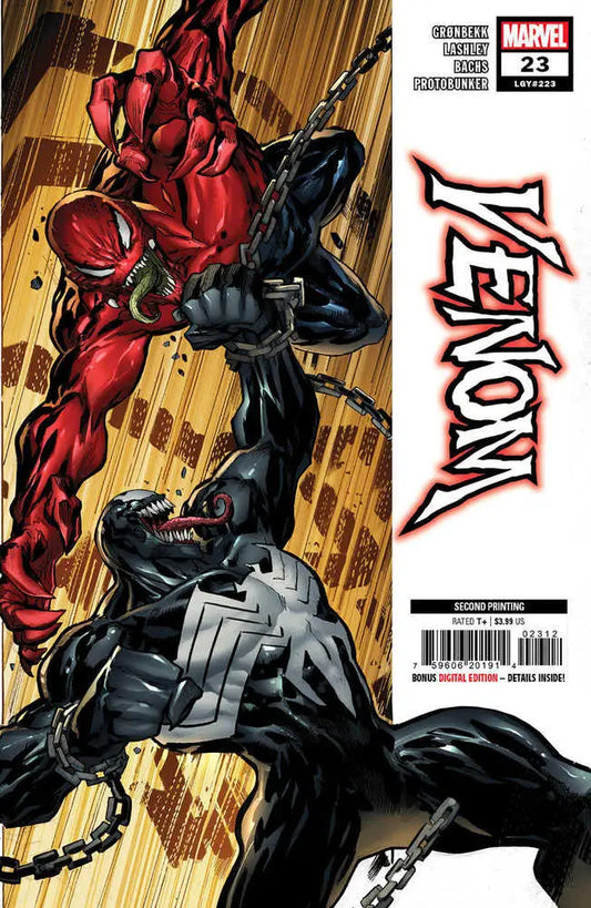 Venom 23 Ken Lashley 2nd Print Variant - Back Issues