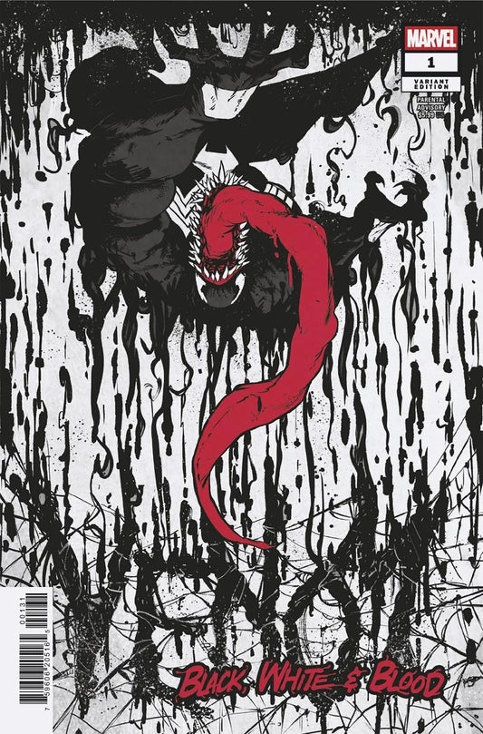 Venom: Black White & Blood #1 Sanford Greene Variant - Comic Book