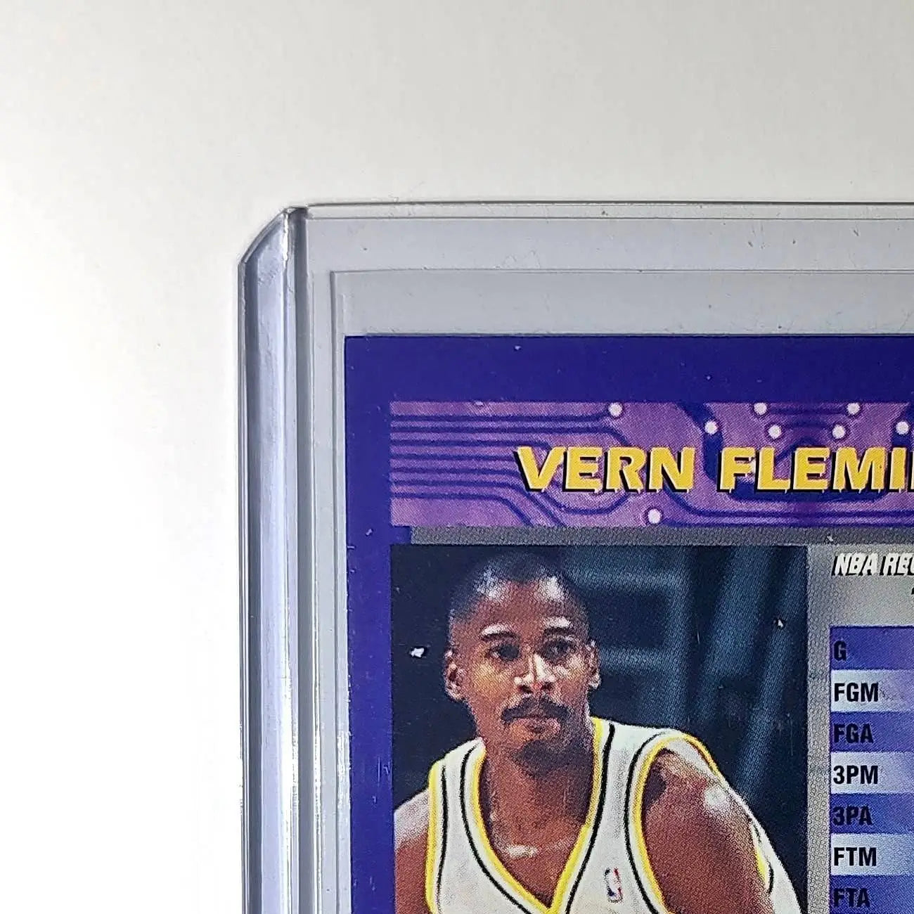 Vern Fleming 1994-95 Topps Finest #223 Basketball Card - Basketball Card Single