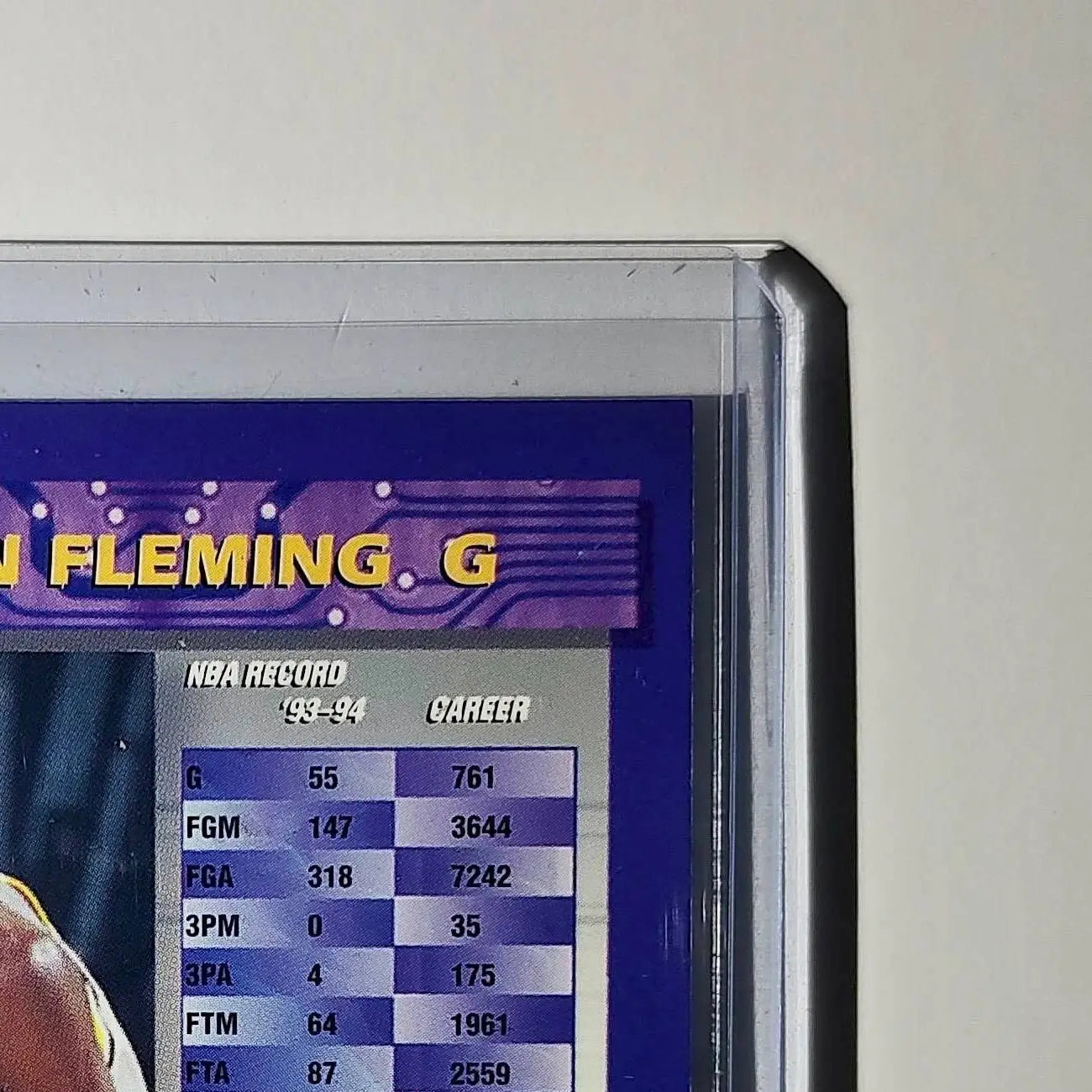 Vern Fleming 1994-95 Topps Finest #223 Basketball Card - Basketball Card Single
