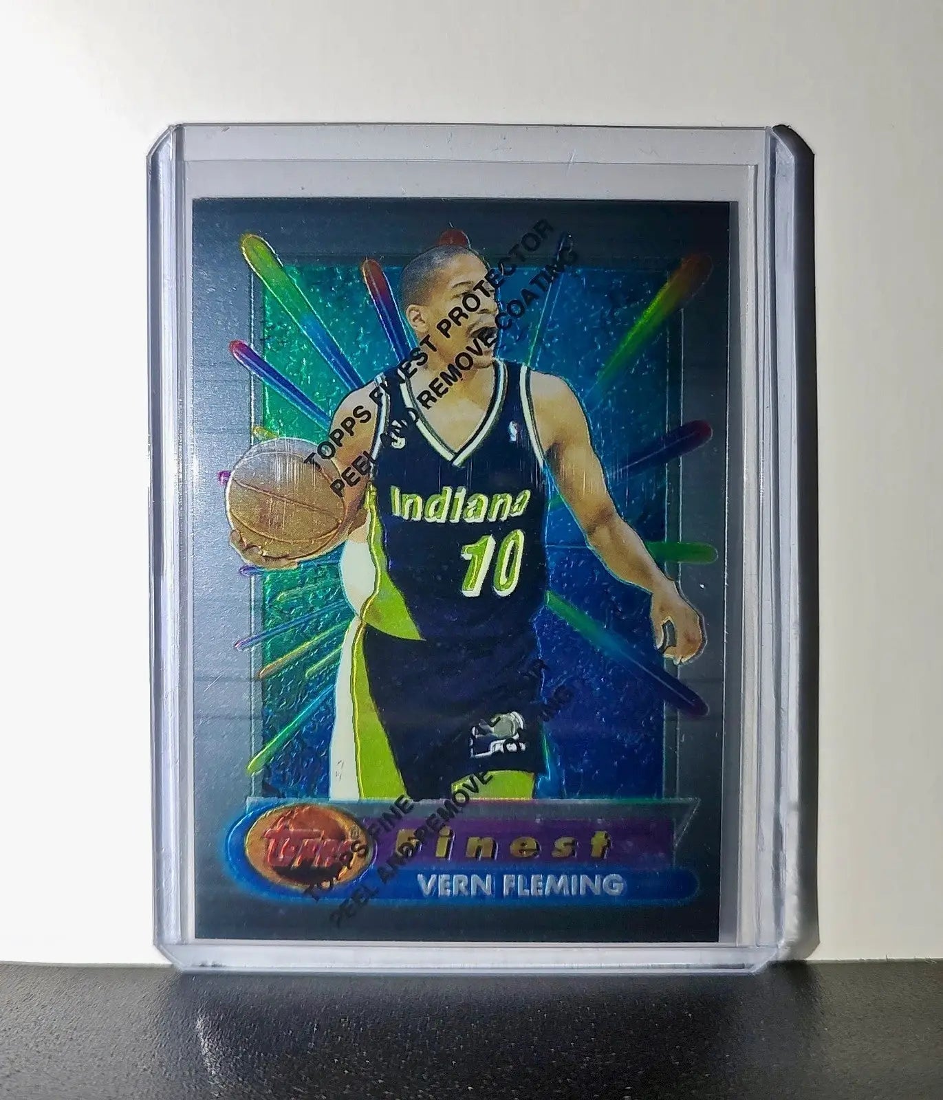 Vern Fleming 1994-95 Topps Finest #223 Basketball Card - Basketball Card Single