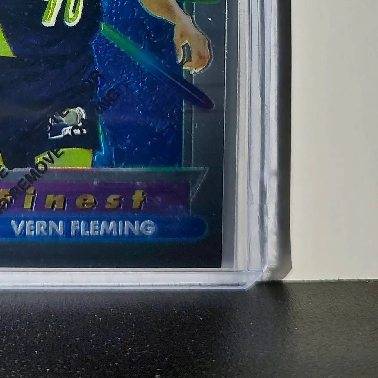 Vern Fleming 1994-95 Topps Finest #223 Basketball Card - Basketball Card Single
