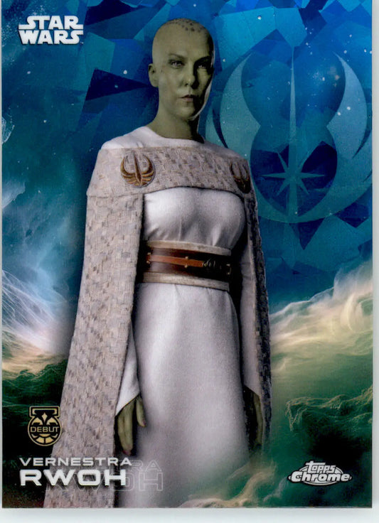 Vernestra Rwoh - 2025 Topps Chrome Star Wars Sapphire - #188 - Non_sport - Star Wars Card Single