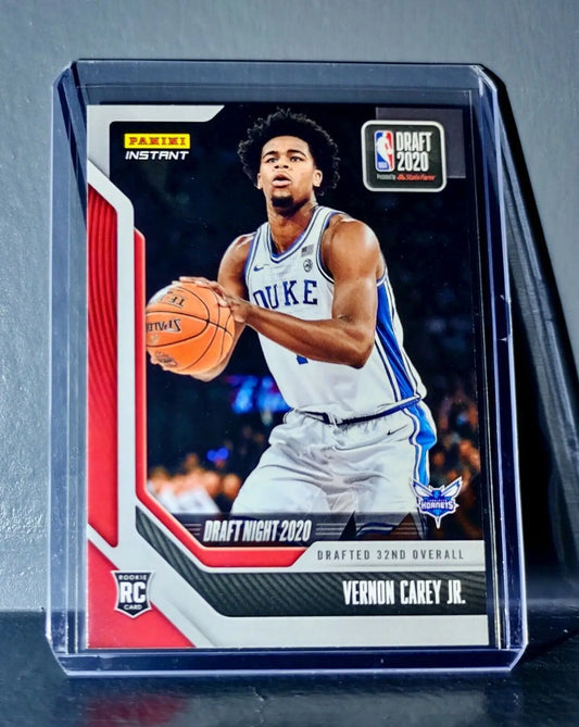 Vernon Carey 2020-21 Panini NBA Draft Night #35 Basketball Rookie Card 1 of 292 - Basketball Card Single