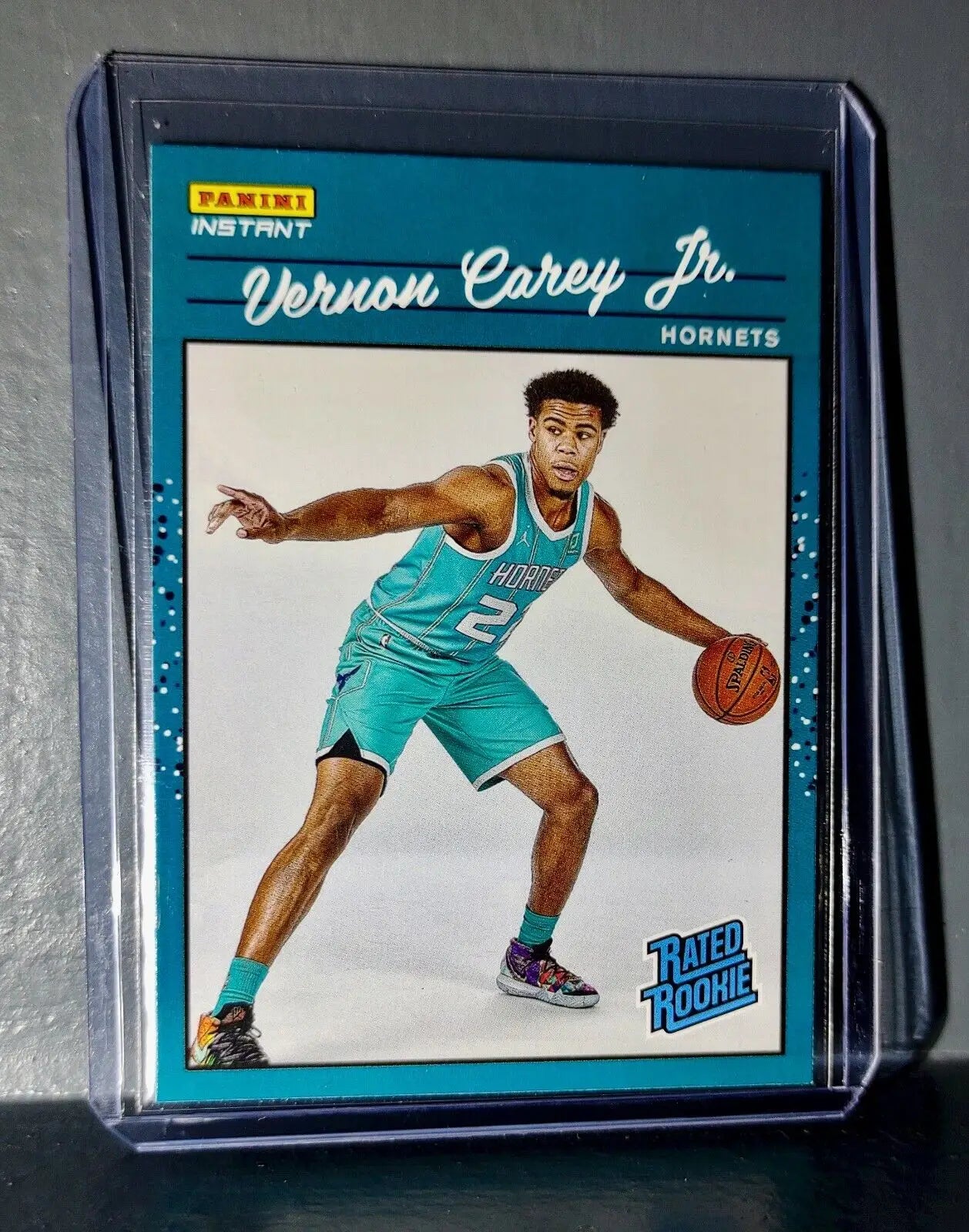 Vernon Carey Jr. 2020-2021 Panini NBA Instant 30 Rated Rookie Retro Card 1/3558 - Basketball Card Single