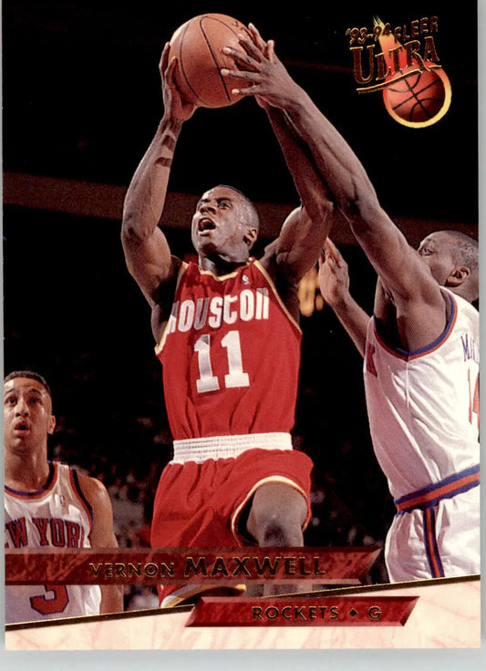 Vernon Maxwell - 1993-94 Ultra - #75 - Basketball - Basketball Card Single