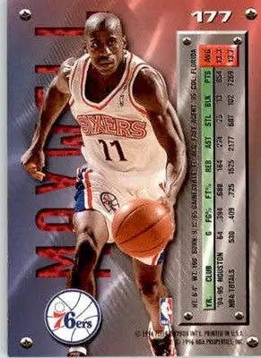 Vernon Maxwell - 1995-96 Metal - #177 - Basketball - Basketball Card Single