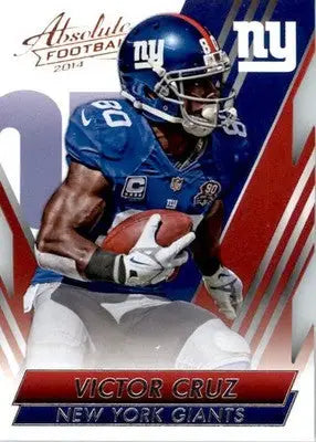 Victor Cruz - 2014 Panini Absolute - #64 - Retail Football - Football Card Single