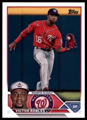 Victor Robles 2023 Topps #389 Washington Nationals - Baseball Card Single