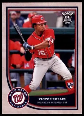 Victor Robles Rookie 2018 Topps Big League #213 Washington Nationals - Baseball Card Single