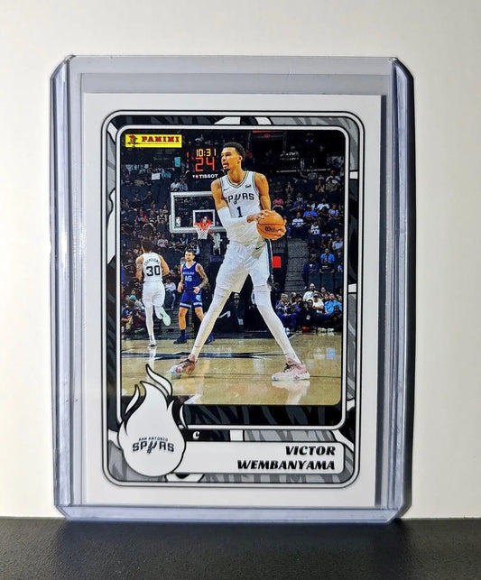 Victor Wembanyama 2024-25 Panini NBA #63 Sticker Card San Antonio Spurs - Basketball Card Single
