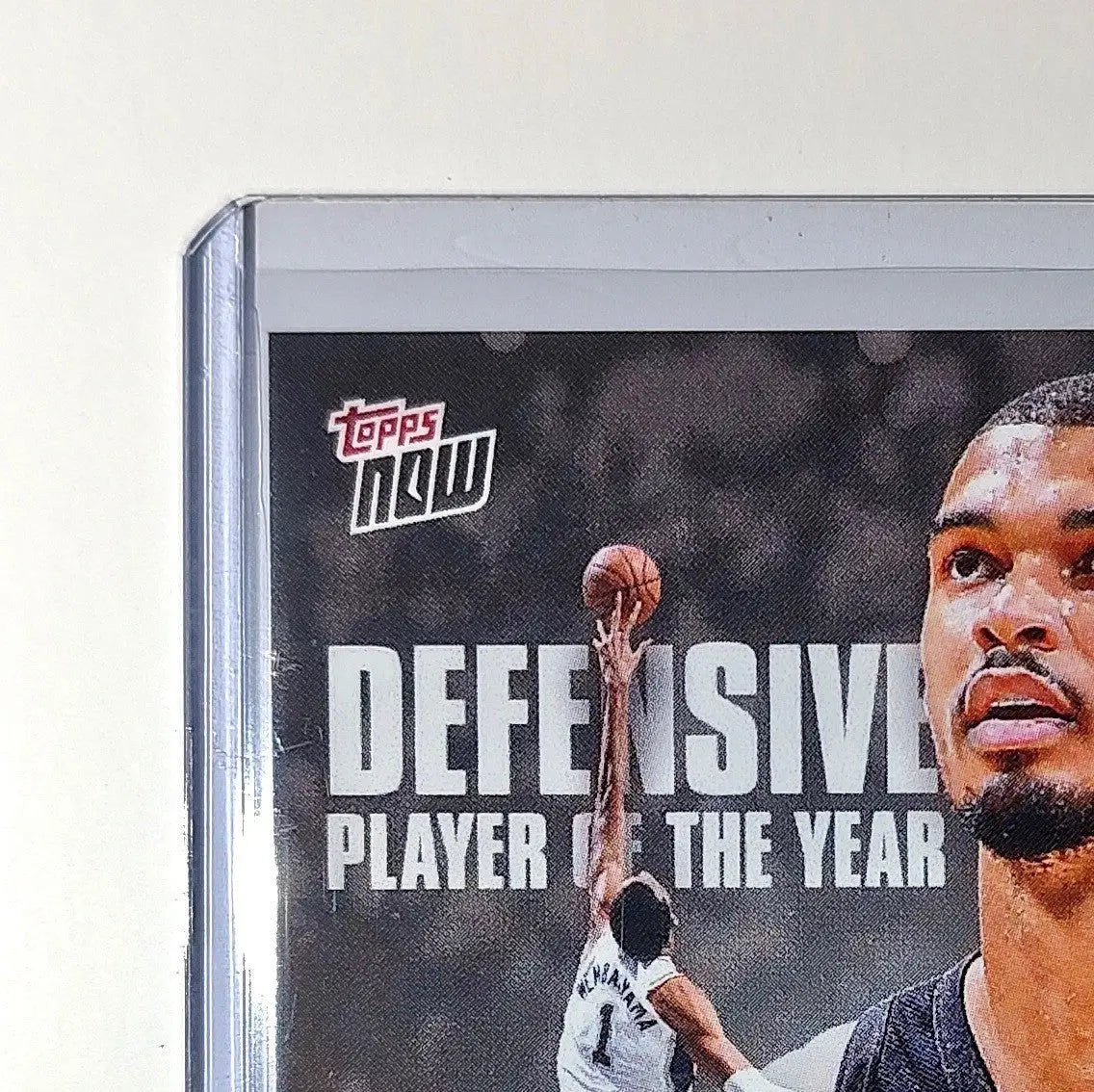 Victor Wembanyama 2025-26 Topps Now #DPOY Defensive Player of the Year Spurs - Basketball Card Single