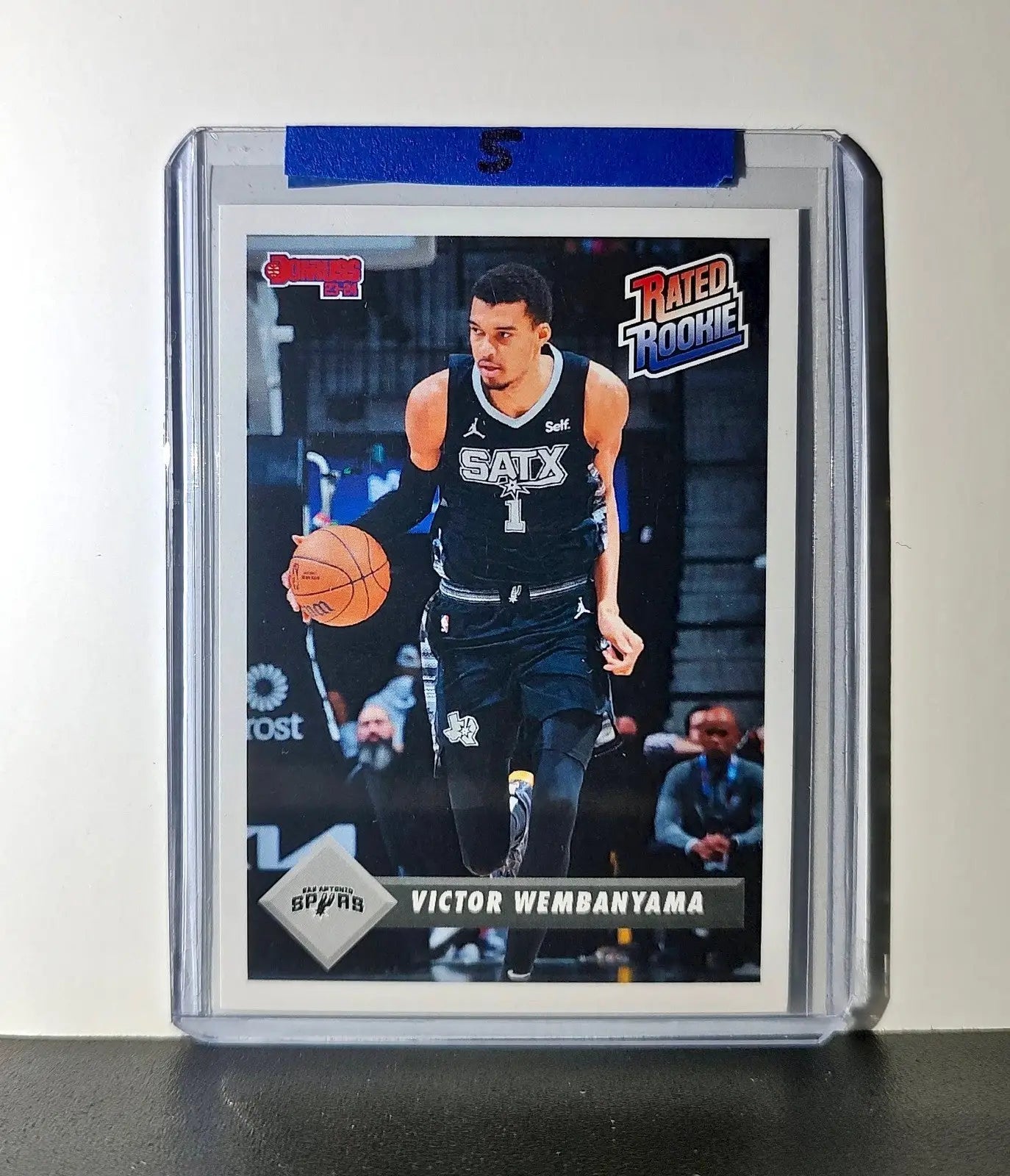 Victor Wembanyama Rookie 2023-24 Panini Donruss Rated Rookie #1 Basketball Card - Basketball Card Single