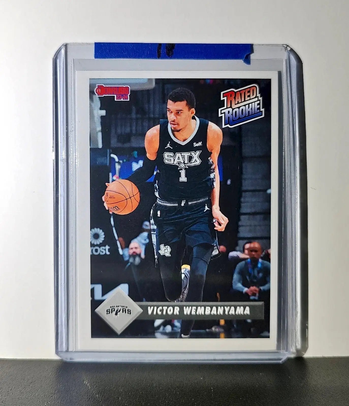 Victor Wembanyama Rookie 2023-24 Panini Donruss Rated Rookie #1 Basketball Card - Basketball Card Single