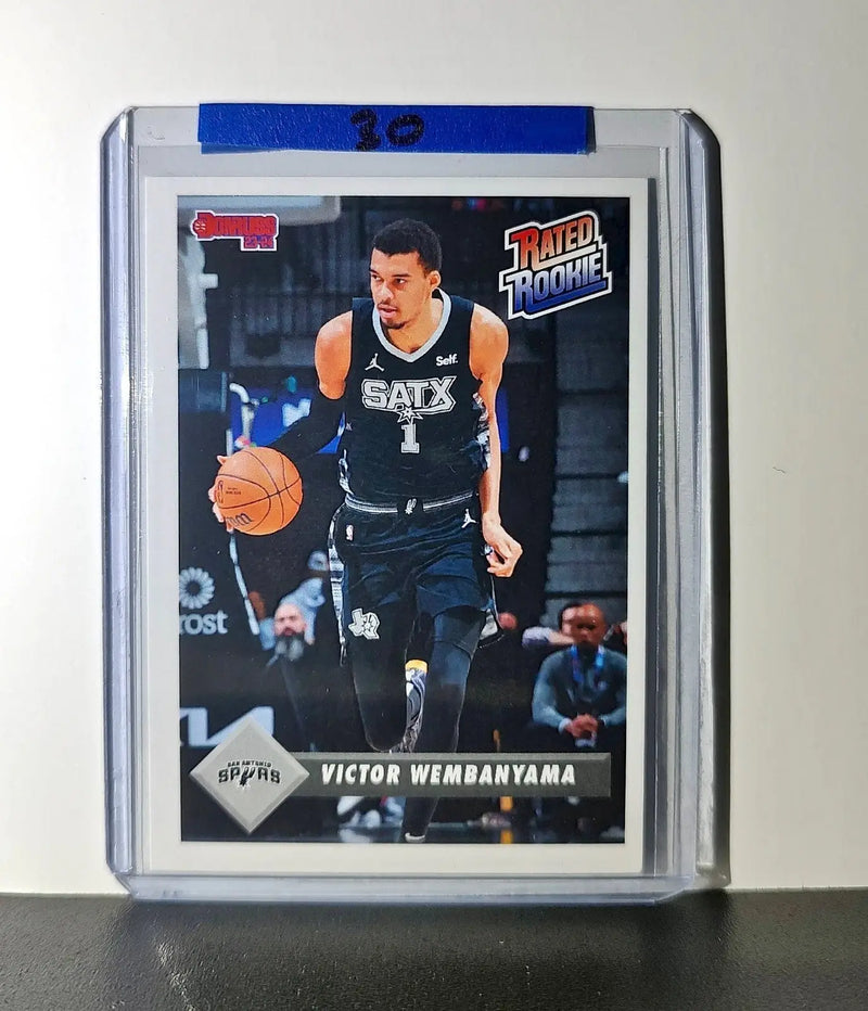 Victor Wembanyama Rookie 2023-24 Panini Donruss Rated Rookie #1 Basketball Card - Basketball Card Single