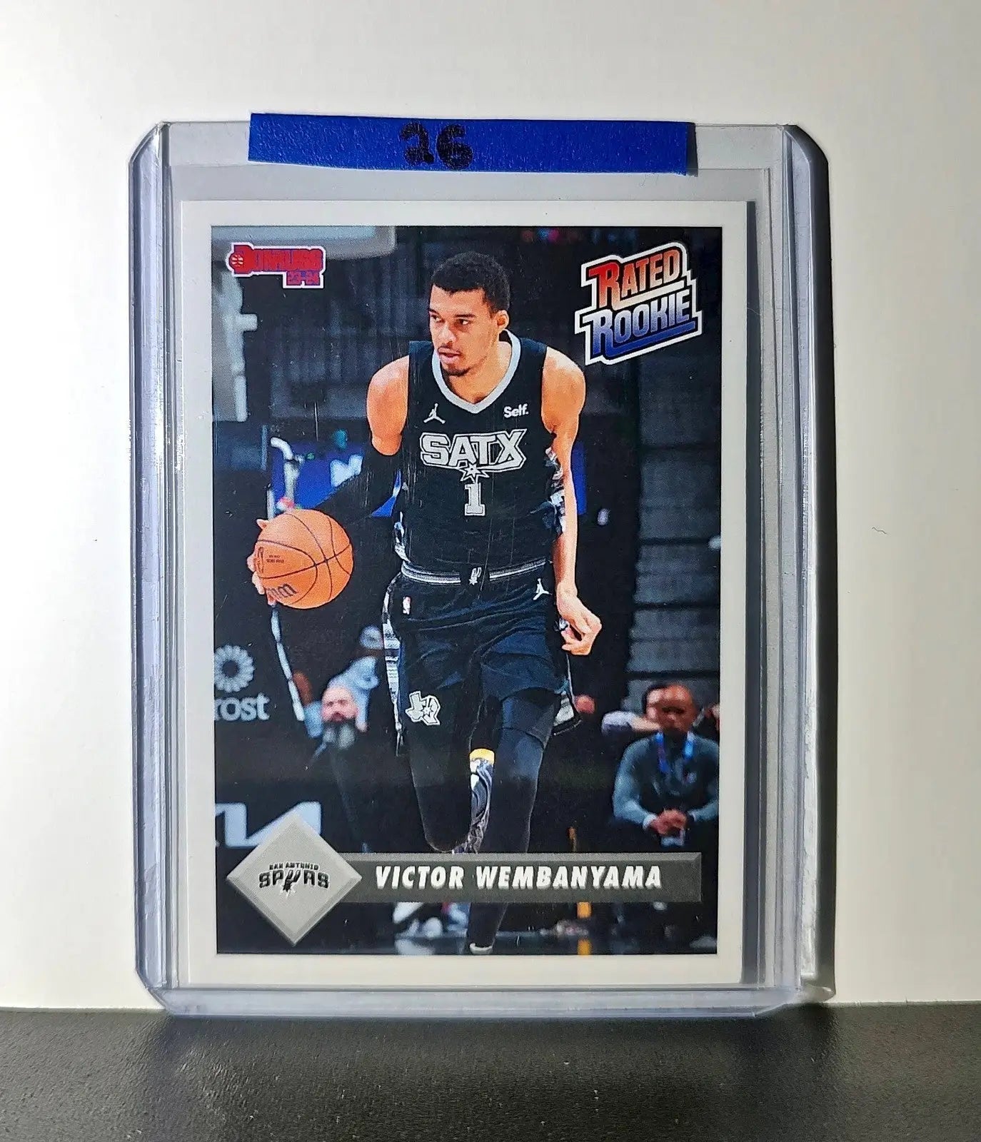 Victor Wembanyama Rookie 2023-24 Panini Donruss Rated Rookie #1 Basketball Card - Basketball Card Single