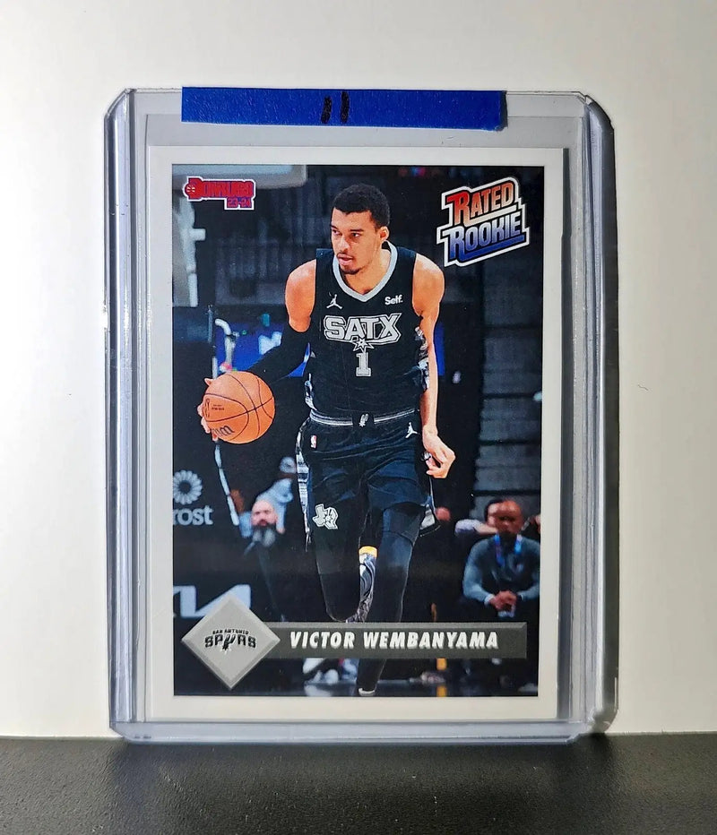 Victor Wembanyama Rookie 2023-24 Panini Donruss Rated Rookie #1 Basketball Card - Basketball Card Single