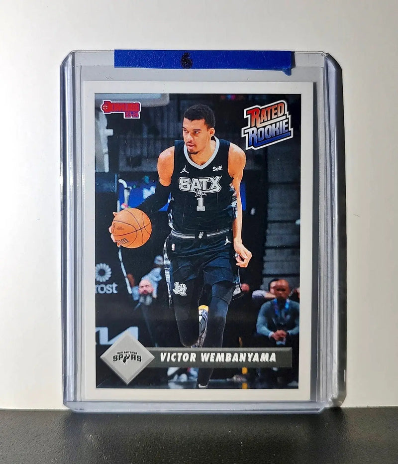 Victor Wembanyama Rookie 2023-24 Panini Donruss Rated Rookie #1 Basketball Card - Basketball Card Single