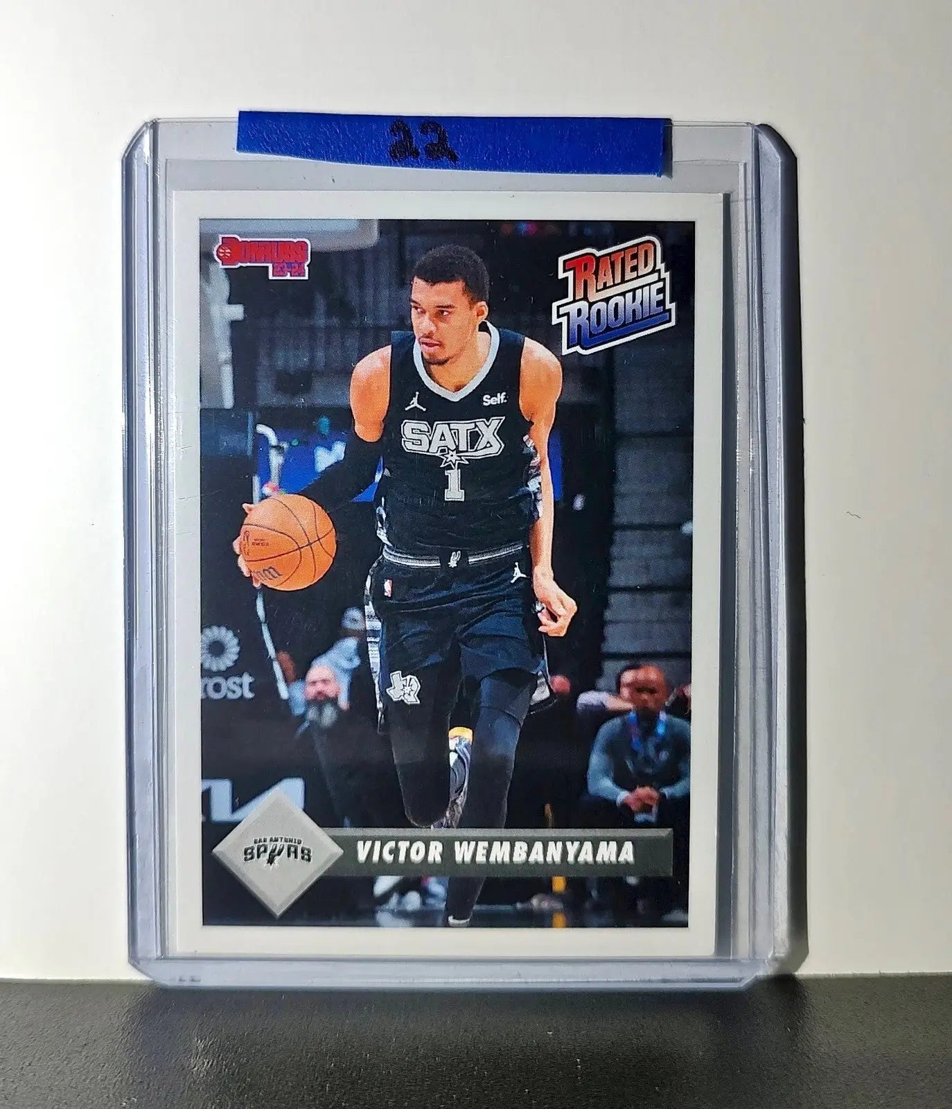 Victor Wembanyama Rookie 2023-24 Panini Donruss Rated Rookie #1 Basketball Card - Basketball Card Single