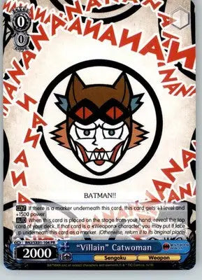 ’Villain’ Catwoman - Batman Ninja - NM - #BNJ/SX01-104 PR - DC Card Single