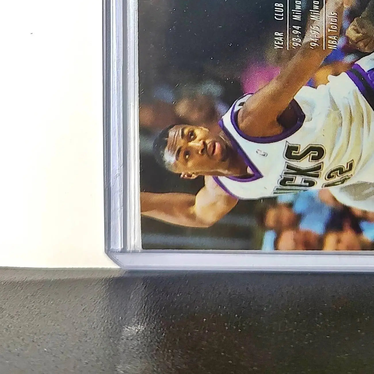 Vin Baker 1995-96 Flair NBA #74 Card Milwaukee Bucks