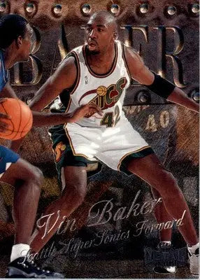 Vin Baker - 1998-99 Metal Universe - #118 - Basketball - Basketball Card Single