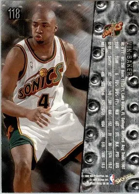 Vin Baker - 1998-99 Metal Universe - #118 - Basketball - Basketball Card Single