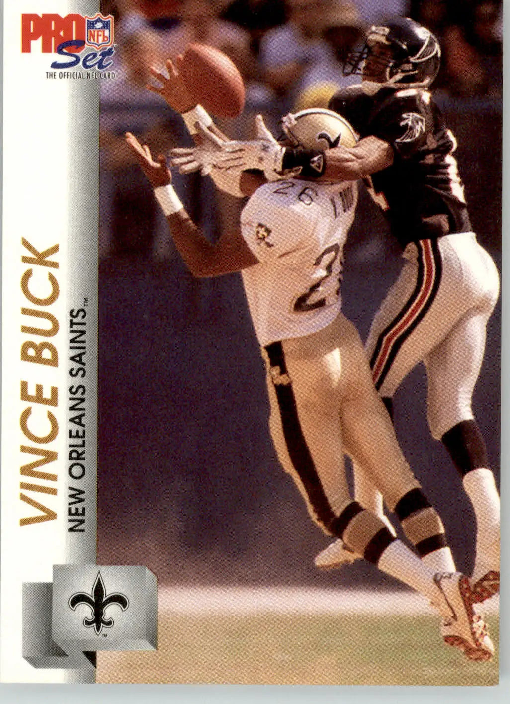 Vince Buck - 1992 Pro Set - #582 - Football - Football Card Single
