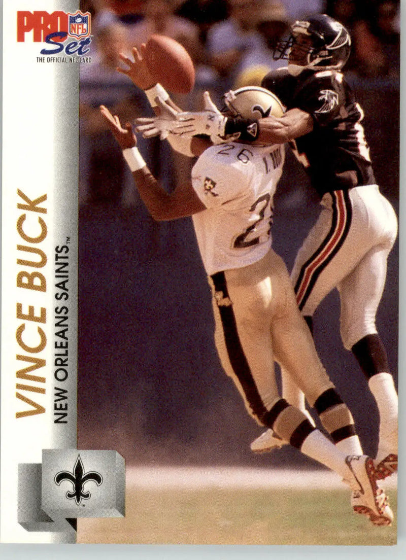 Vince Buck - 1992 Pro Set - #582 - Football - Football Card Single