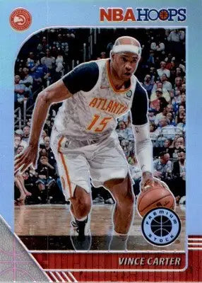 Vince Carter - 2019-20 Hoops Premium Stock - #199 - Prizms Silver Basketball - Basketball Card Single