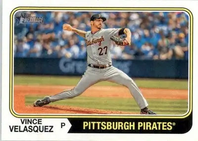 Vince Velasquez - 2023 Topps Heritage - #566 - Baseball - Baseball Card Single