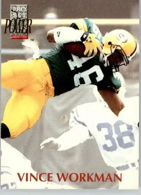 Vince Workman - 1992 Pro Set Power - #146 - Football - Football Card Single