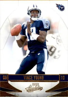 Vince Young - 2008 Playoff Absolute Memorabilia - #141 - Retail Football - Football Card Single