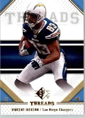 Vincent Jackson - 2009 SP Threads - #96 - Football - Football Card Single