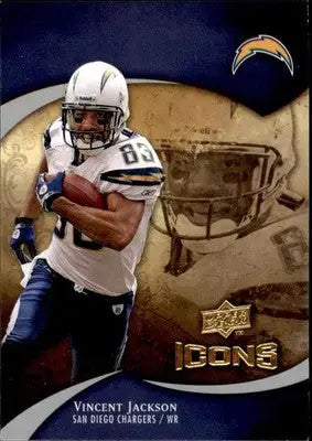 Vincent Jackson - 2009 Upper Deck Icons - #71 - Football - Football Card Single