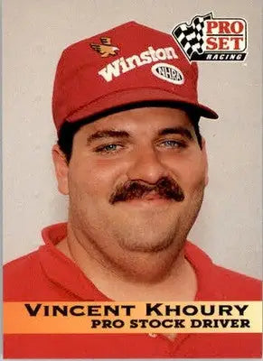 Vincent Khoury - 1992 Pro Set NHRA - #85 - Racing - Racing Card Single