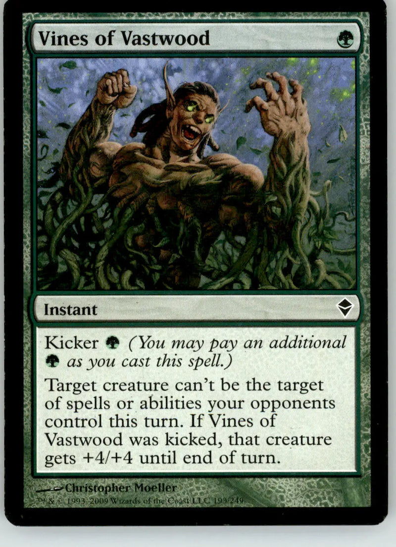 Vines of Vastwood - Zendikar - 193 - MP Magic: The Gathering - Magic Card Single