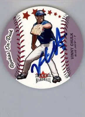 Vinnie Chulk - 2003 Fleer Hardball - #266 - AUTO Baseball - Baseball Card Single