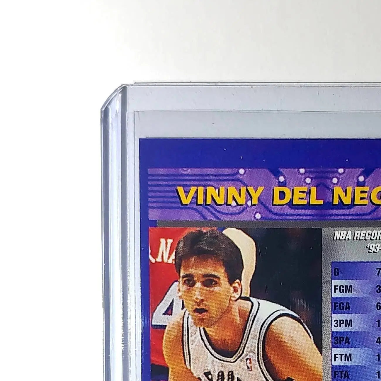 Vinny Del Negro 1994-95 Topps Finest #298 Basketball Card - Basketball Card Single