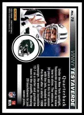 Vinny Testaverde 2024 Panini Zenith Retail #78 New York Jets - Football Card Single