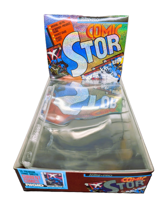 Vintage (1990’s) Ultra PRO Current Rigid 3 Ring Binder Comic Book Sleeves - 1 Single Page - Comic Book Storage Supplies