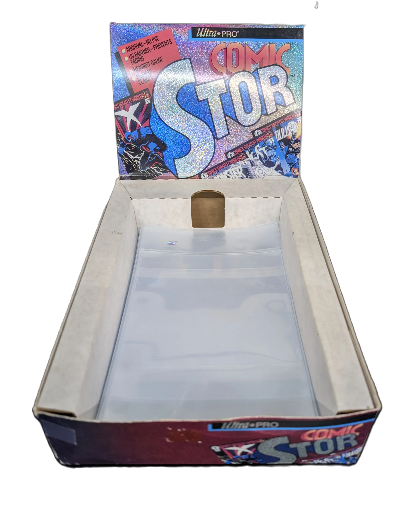 Vintage (1990’s) Ultra PRO Flexible Ashcan Comic Book Sleeves - 1 Single Sleeve - Comic Book Storage Supplies