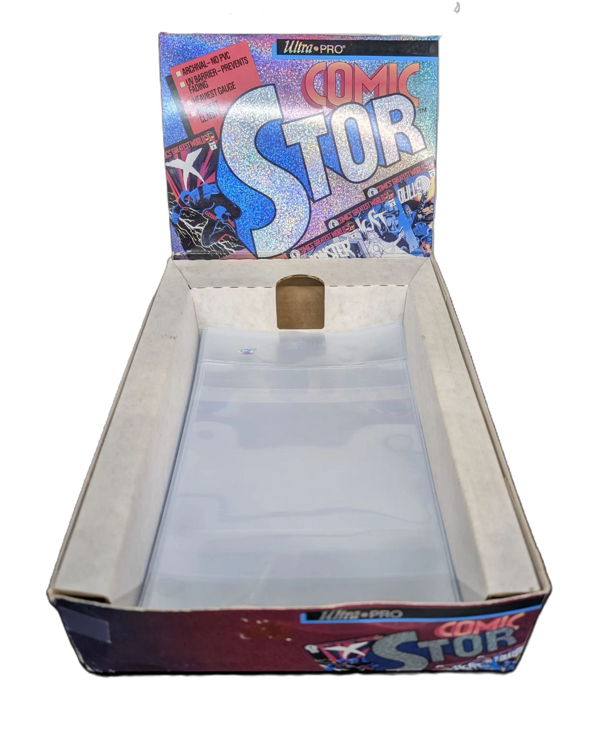 Vintage (1990’s) Ultra PRO Flexible Ashcan Comic Book Sleeves - 1 Single Sleeve - Comic Book Storage Supplies
