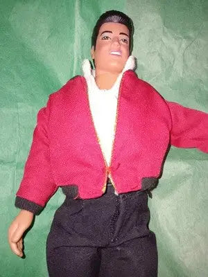 Vintage 1993 Elvis Presley 12” Doll Jailhouse Rock 45 RPM Hasbro Commemorative - Entertainment Memorabilia
