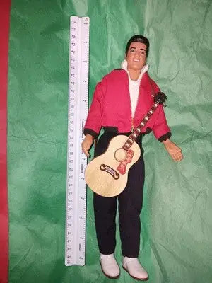 Vintage 1993 Elvis Presley 12” Doll Jailhouse Rock 45 RPM Hasbro Commemorative - Entertainment Memorabilia