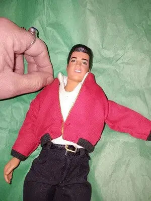 Vintage 1993 Elvis Presley 12” Doll Jailhouse Rock 45 RPM Hasbro Commemorative - Entertainment Memorabilia